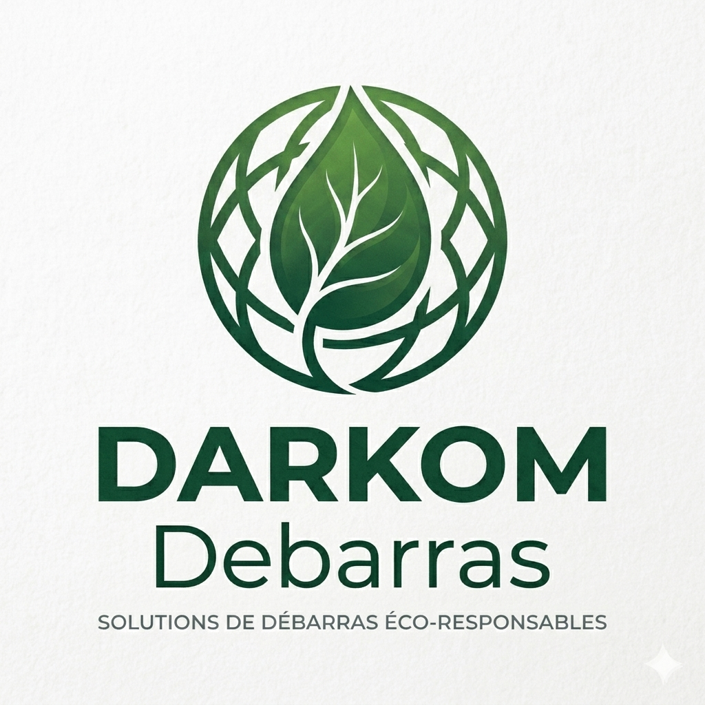 Logo Darkom Debarras – Solutions de débarras éco-responsables